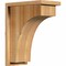 Ekena Millwork Huntington Rough Sawn Corbel w/Backplate, Western Red Cedar, 8"W x 14"D x 18"H COR08X14X18HUN01RWR - alternate 1